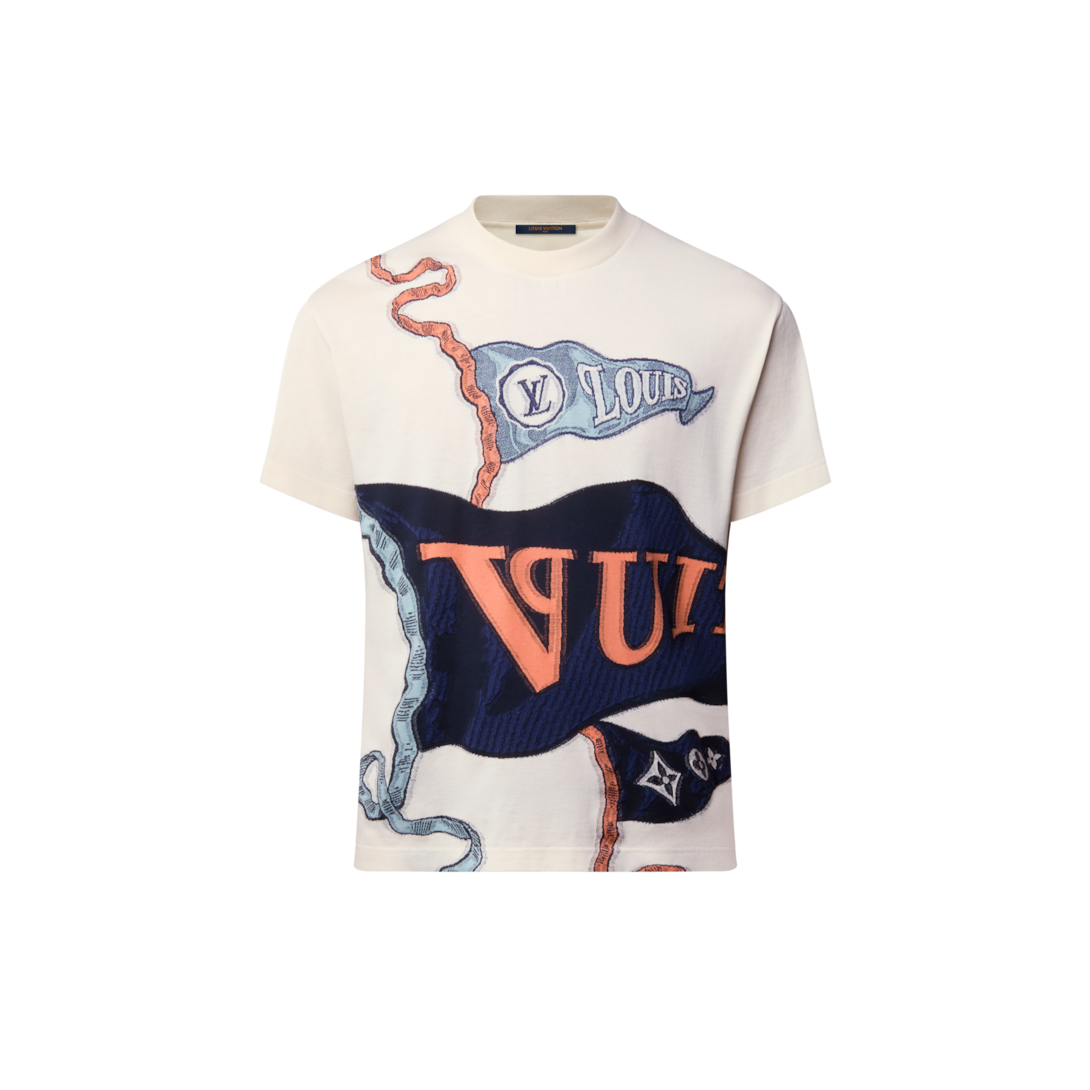 Intarsia Graphic T-Shirt - Men - Ready-to-Wear | LOUIS VUITTON ®